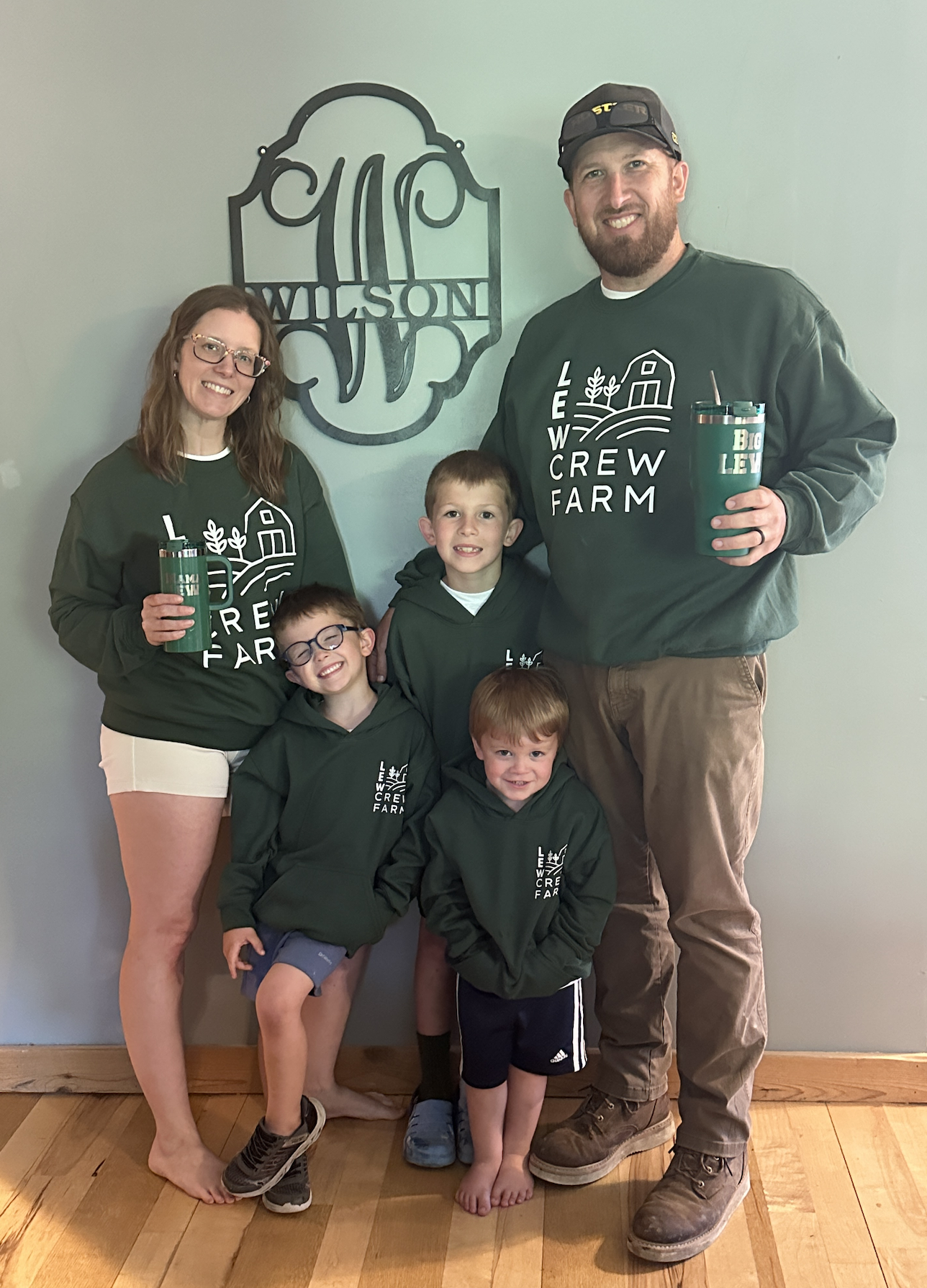 LEW Crew Farm Family